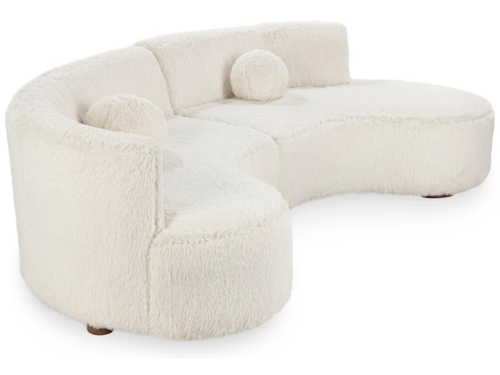 Octavia Upholstered Sectional - Vanilla - main image