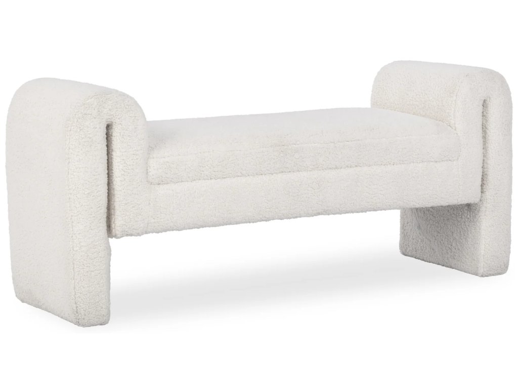 Ada Bench - Ivory Fleece - image 1