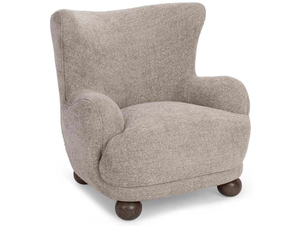 Penelope Accent Chair - Mushroom Taupe - main image