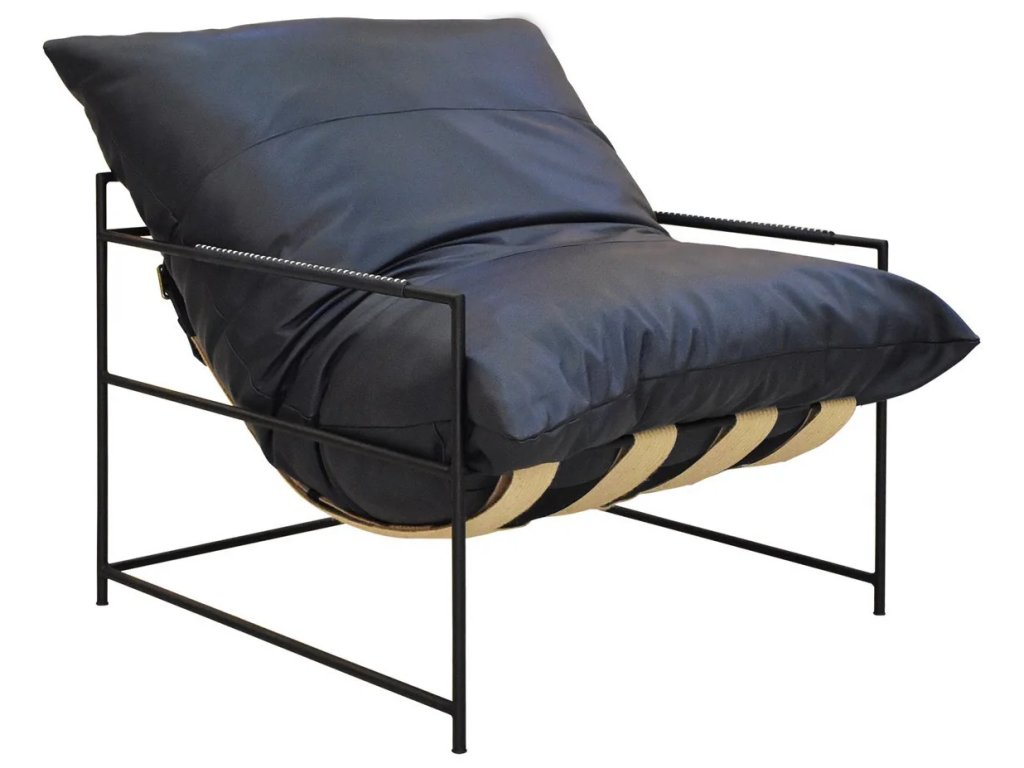 Palermo Leather Accent Chair - main image