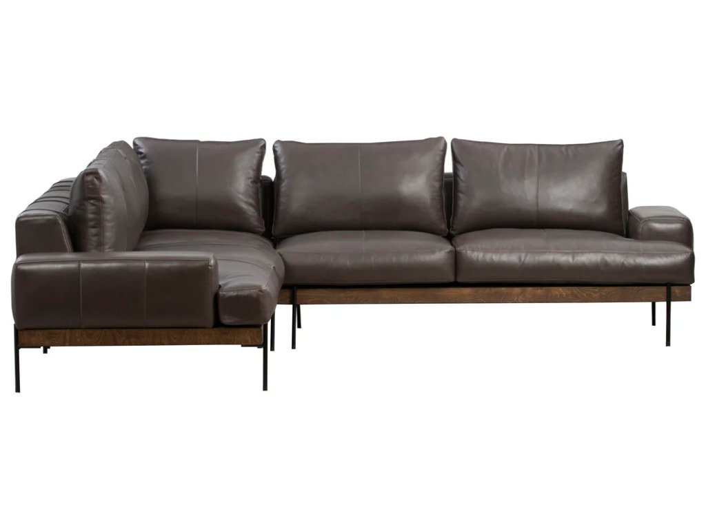 Largo Leather Sectional Sofa - main image