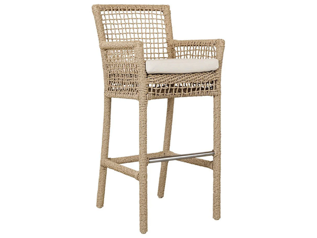 Brisbane Outdoor Bar Stool - Natural - main image