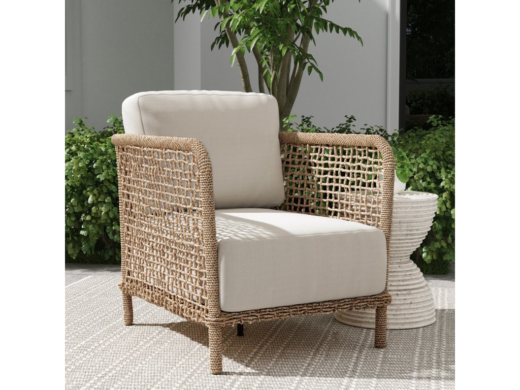 Brisbane Outdoor Accent Chair - Natural - image 6