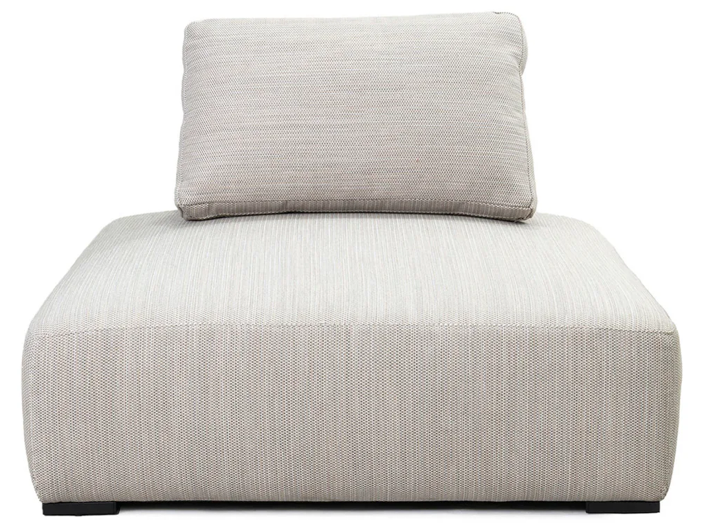 Nico Outdoor Lounge Chair - Light Gray - image 1