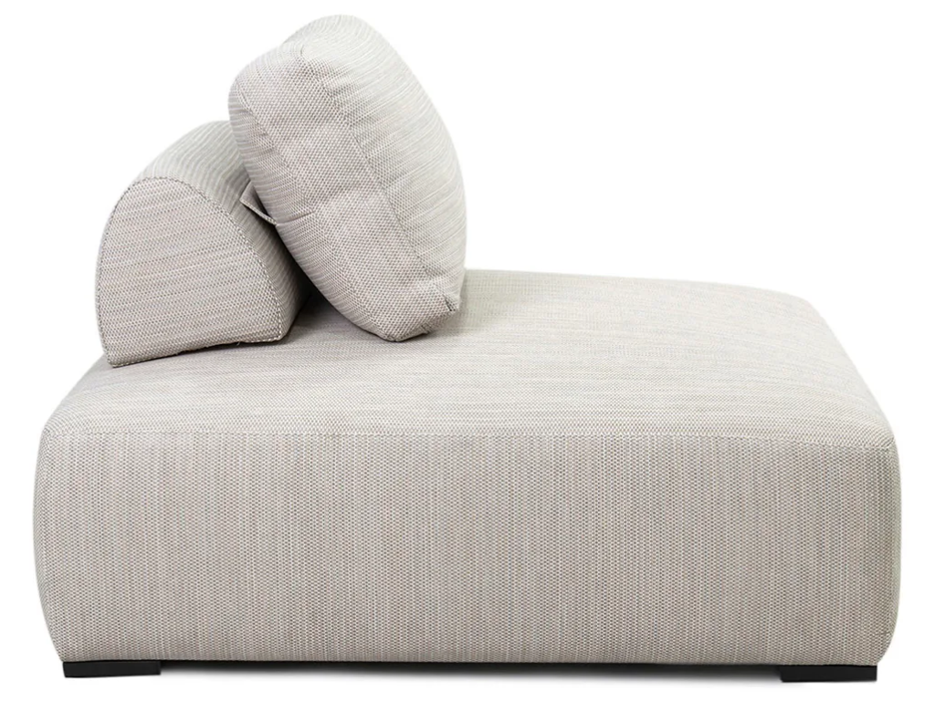 Nico Outdoor Lounge Chair - Light Gray - image 2