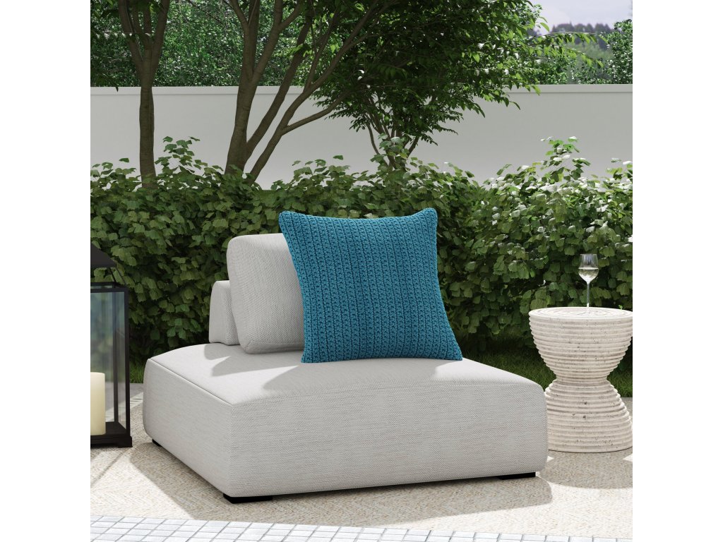 Nico Outdoor Lounge Chair - Light Gray - image 5