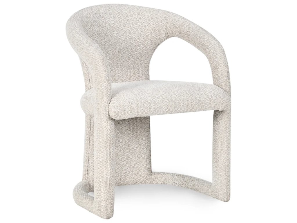 Archie Upholstered Dining Chair - Birch Cream - main image