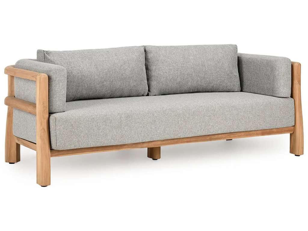 Aston Outdoor Sofa - Natural/Gray - main image