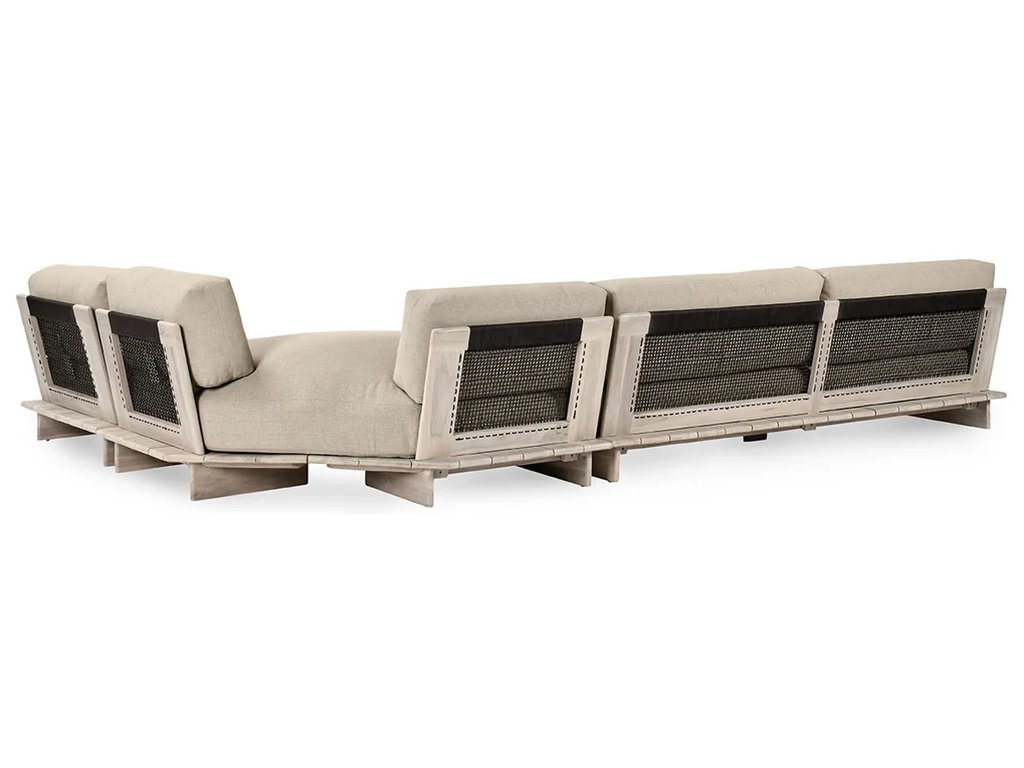Livia Outdoor Sectional - Taupe - image 1