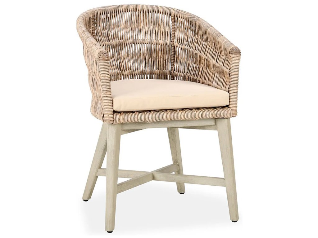Collins Outdoor Dining Chair - Natural/Sand - main image