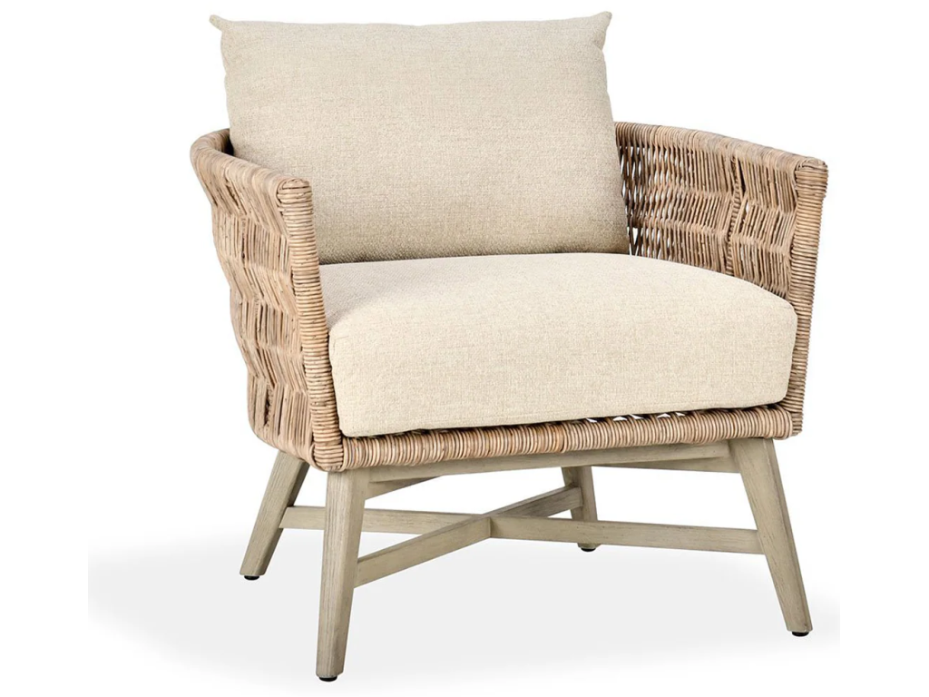 Collins Outdoor Accent Chair - Natural/Sand - main image
