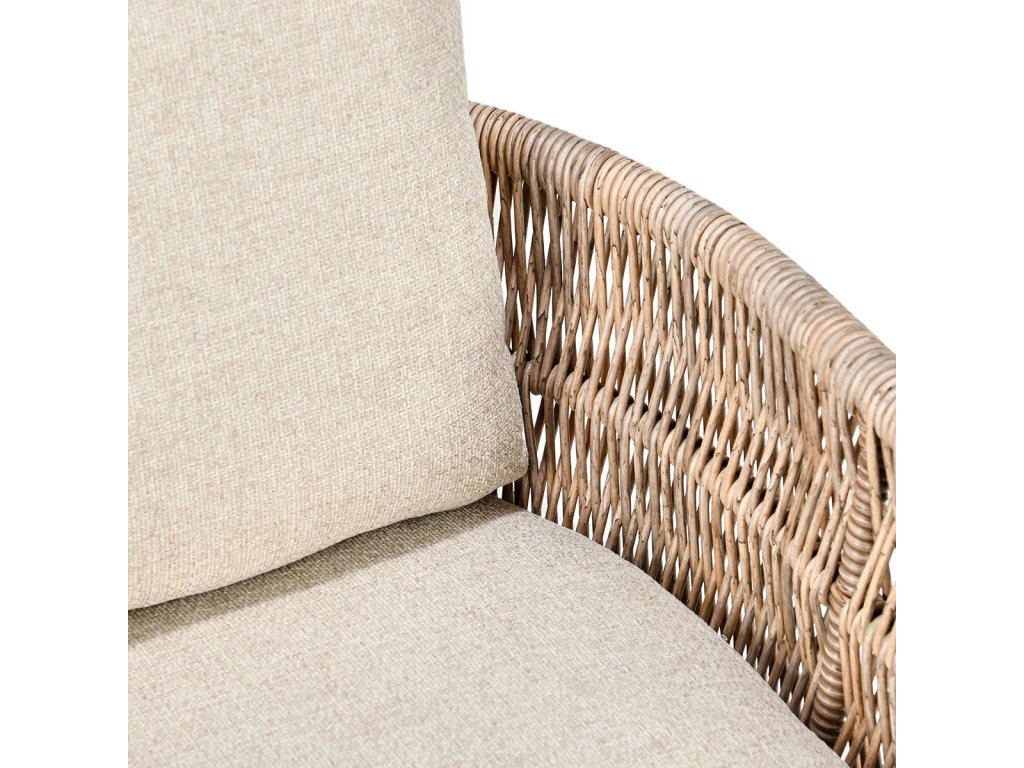 Collins Outdoor Accent Chair - Natural/Sand - image 4