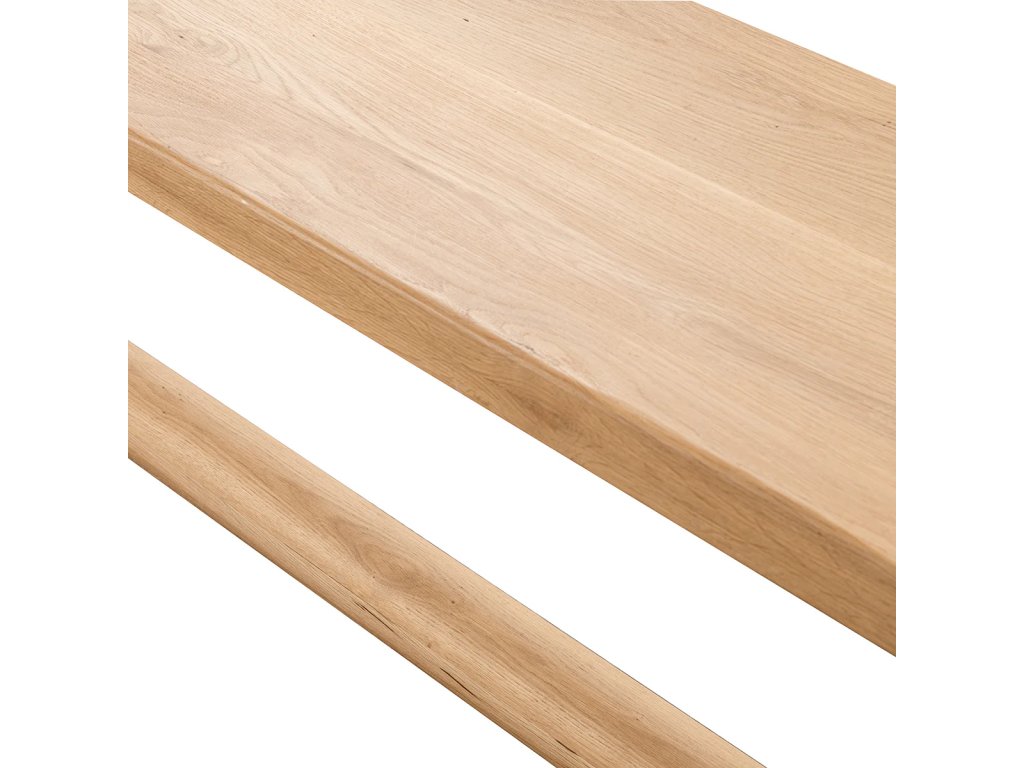 Foundation Solid Wood Counter Bench - Light Oak - image 4