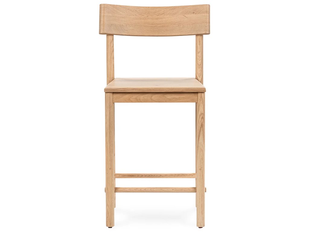 Foundation Solid Wood Counter Stool - Light Oak - image 2