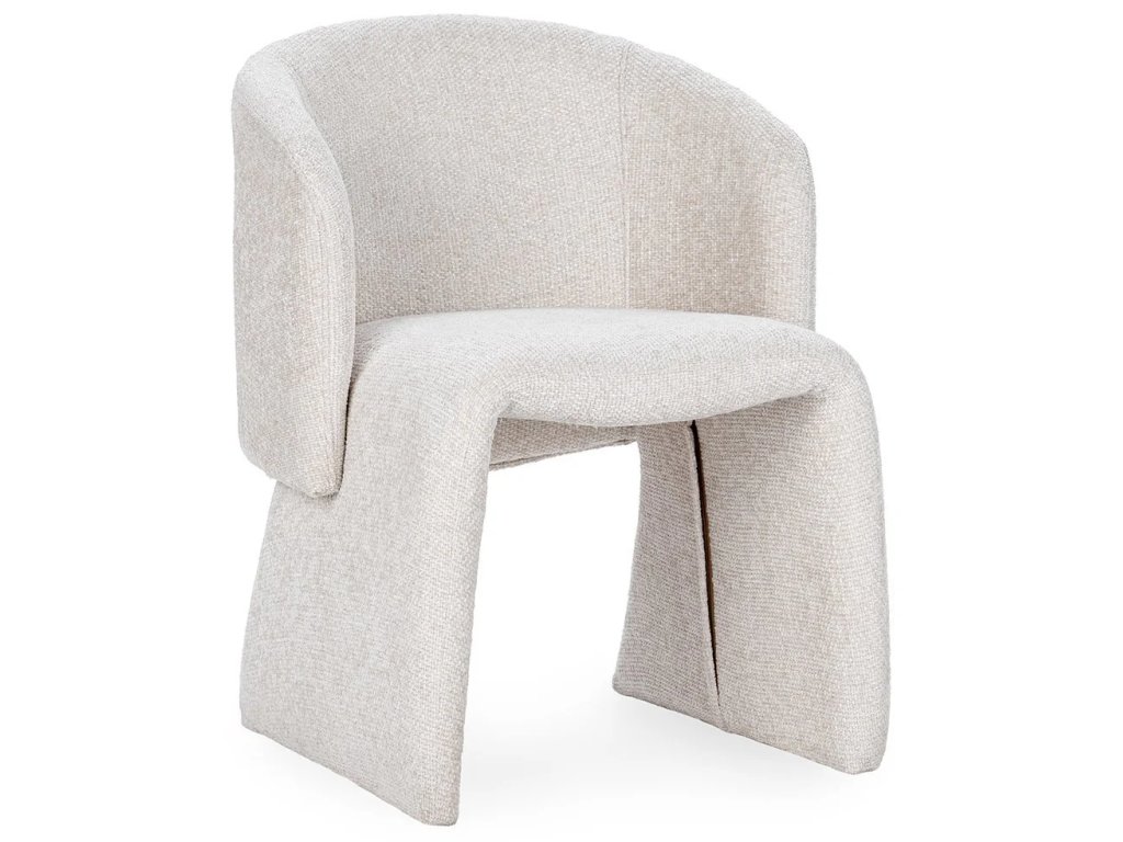 Halstead Upholstered Dining Chair - Natural - main image