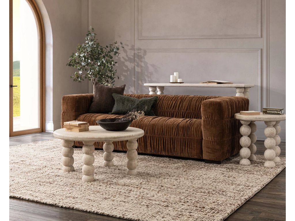 Afeela Upholstered Sofa - Bronze - image 6