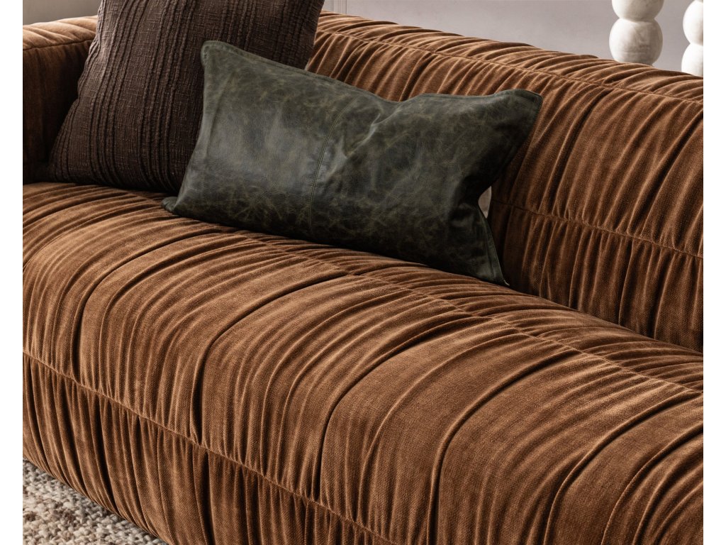 Afeela Upholstered Sofa - Bronze - image 5