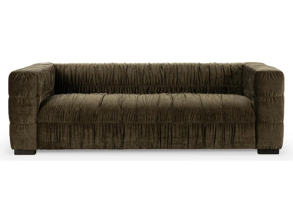Afeela Upholstered Sofa - Fern Green - main image