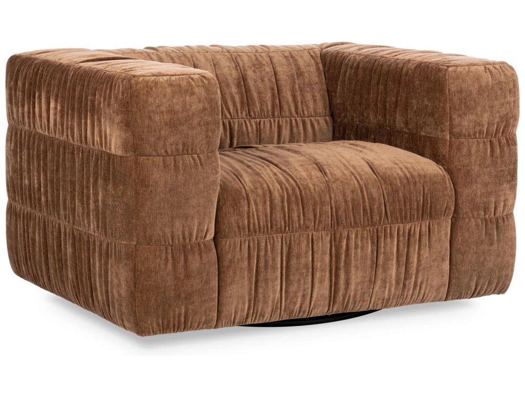 Afeela Upholstered Swivel Chair - Bronze - main image