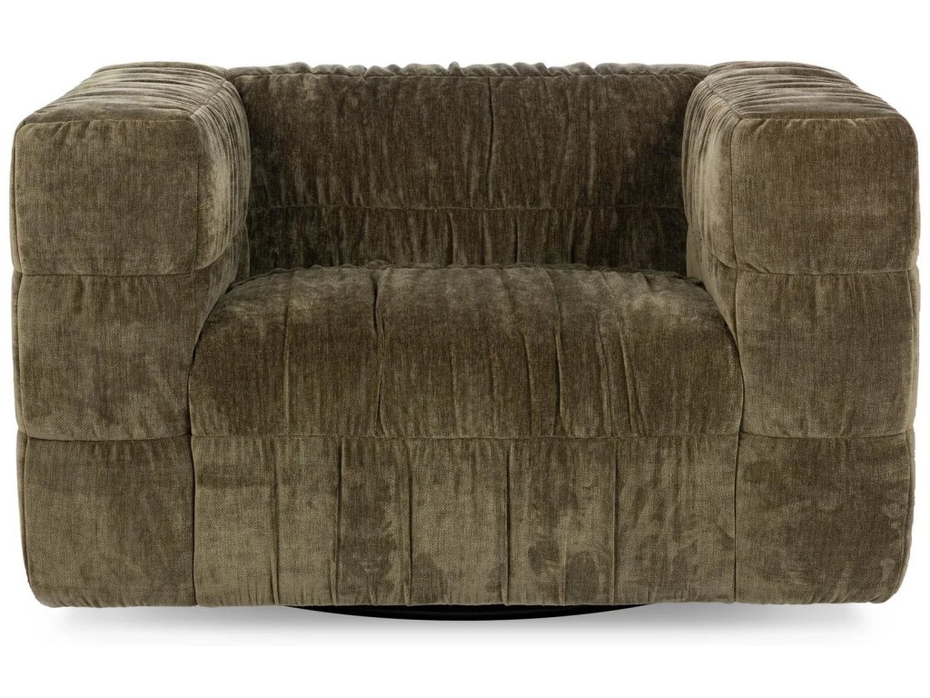 Afeela Upholstered Swivel Chair - Fern Green - image 1