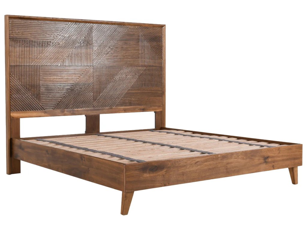 Santa Barbara Queen Bed - Honey - main image