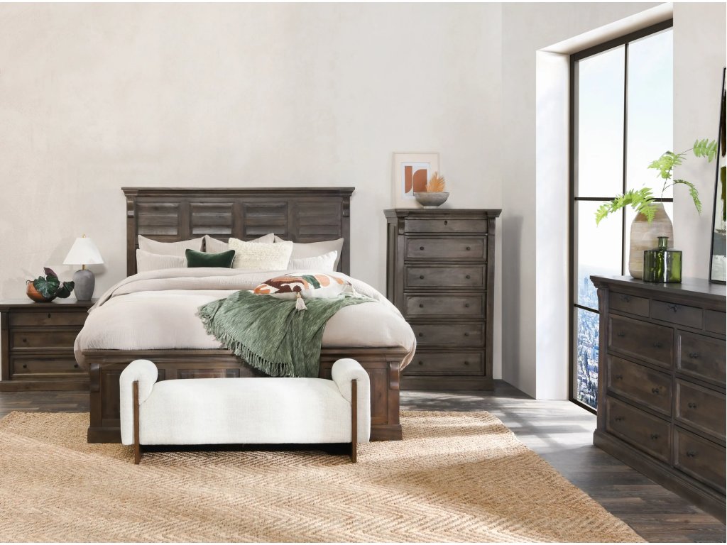 Adelaide Solid Wood Bed - Cocoa Brown - image 3