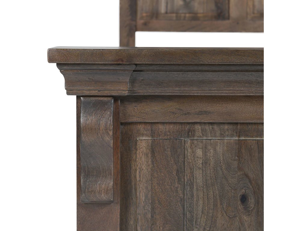 Adelaide Solid Wood Bed - Cocoa Brown - image 5