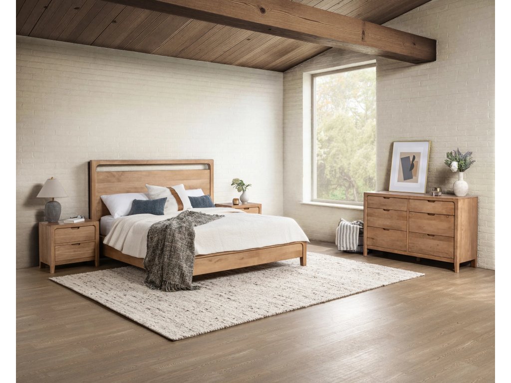 Laguna Solid Wood Bed - image 8