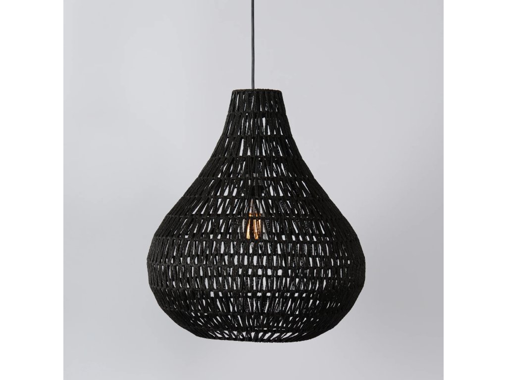 Bimini Pendant Black w/Bulb - Black - main image
