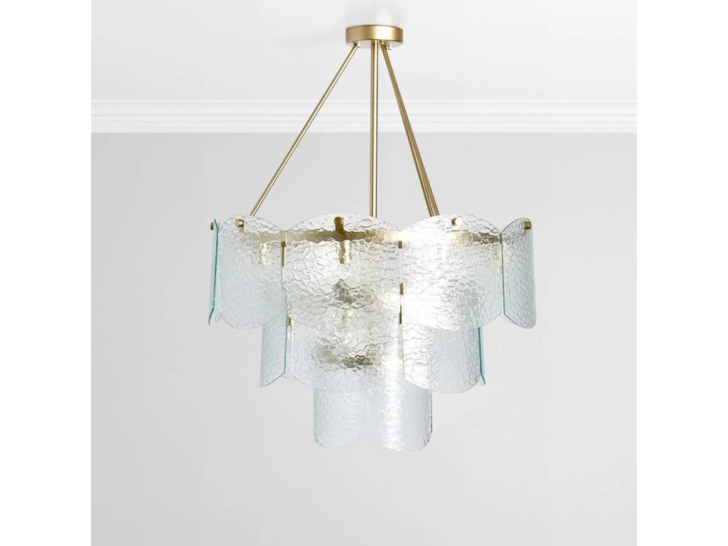 Theresa Glass Round Chandelier - main image