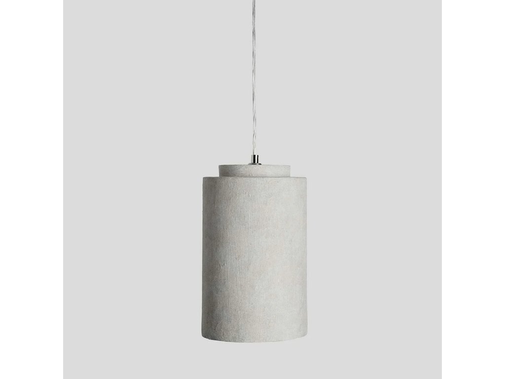Joel Concrete Round Pendant - main image
