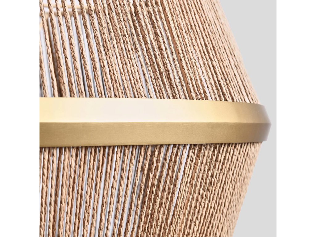 Wendy Rattan Round Chandelier - image 3