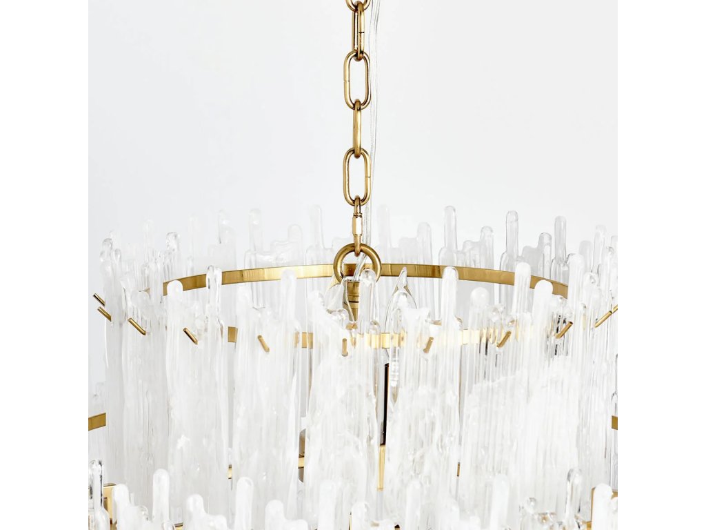 Everly Glass Round Chandelier - main image