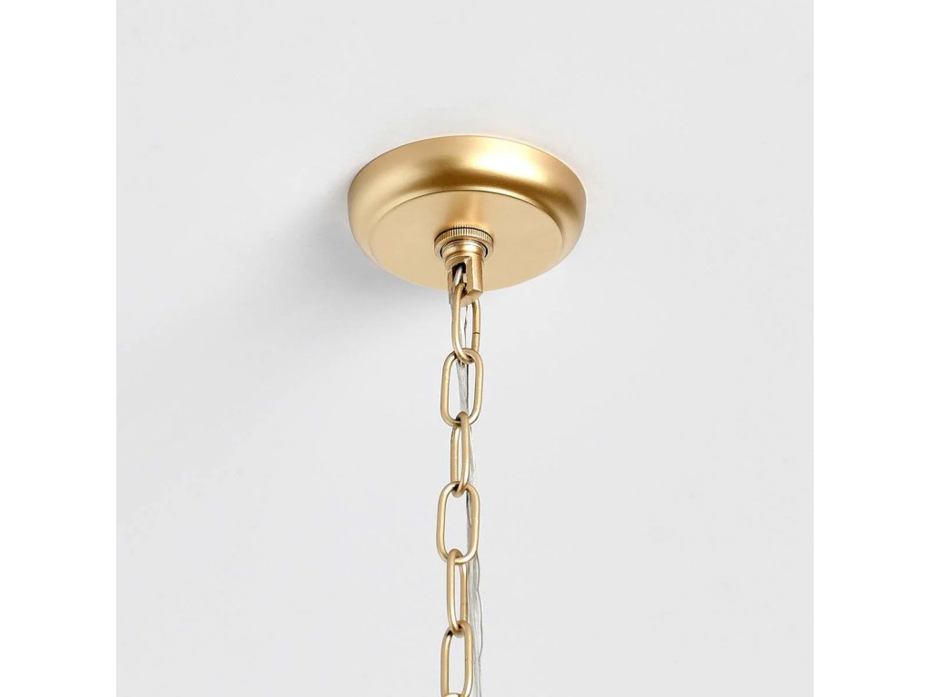 Everly Glass Square Chandelier - main image