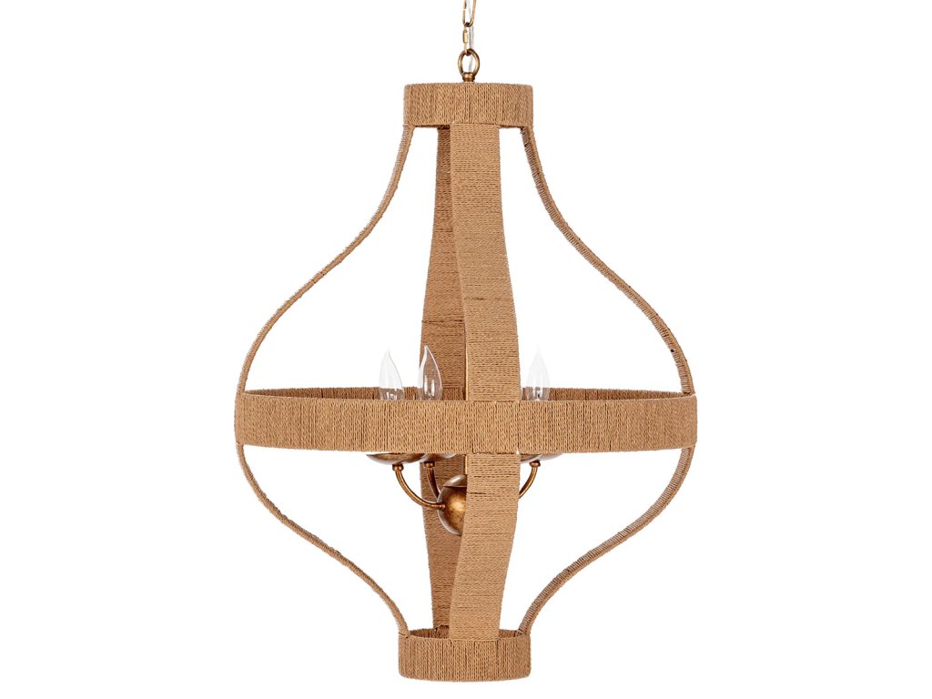 Sarmiento Rattan Round Pendant - main image