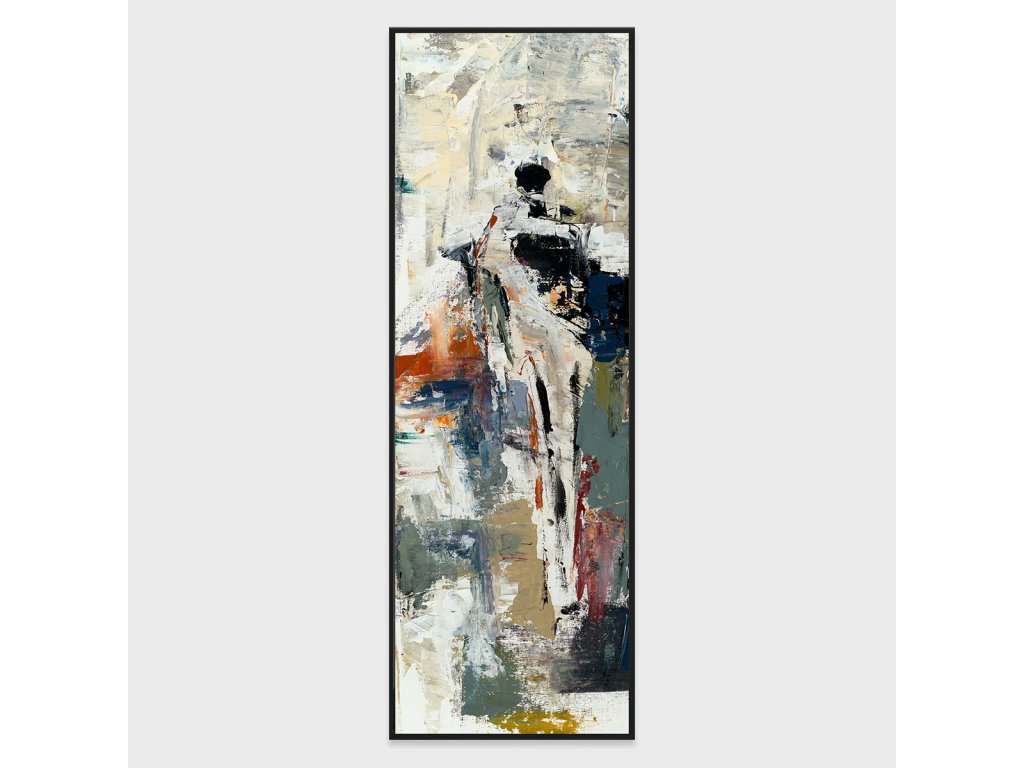 Solo I Painting Art 24x72 by Buddy Whitlock - main image