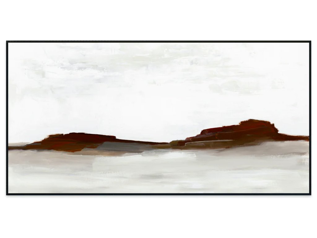 Red Rock Painting Art 72x36 by Buddy Whitlock - main image