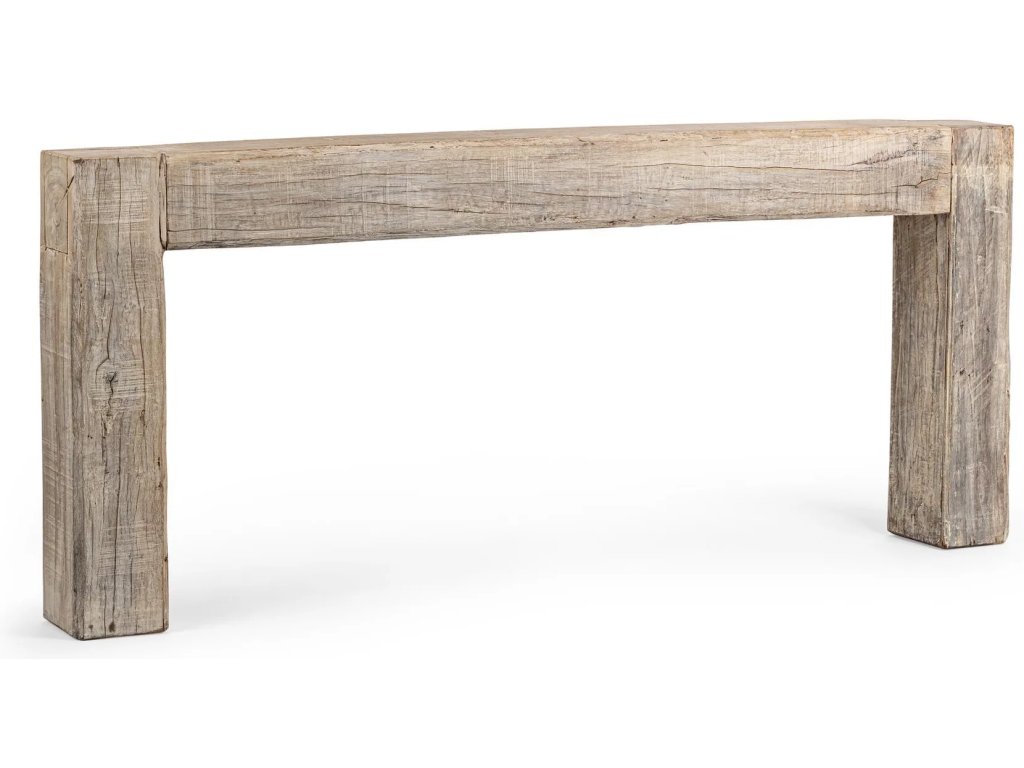 Giza Reclaimed Wood 84" Console Table - Butterwood Blend - main image