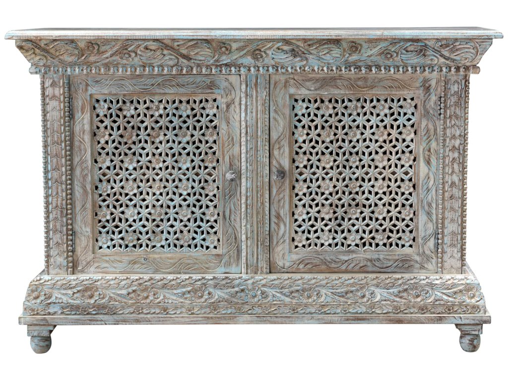 Beth 2Dr Cabinet - Seaside Blue - image 1