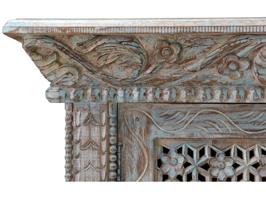 Beth 2Dr Cabinet - Seaside Blue - image 2