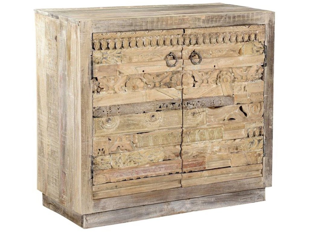 Alta Reclaied Wood 2Dr Cabinet - Butterwood Blend - main image