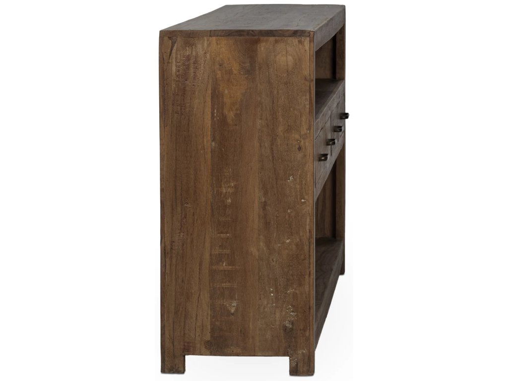 Mattai Reclaimed Wood 4Dwr Console - Natural - main image