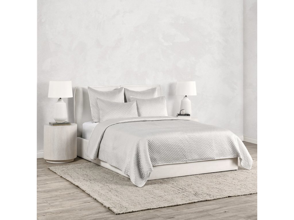 Diamond Quilt Collection - Silver - image 1