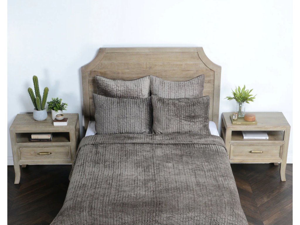 Bari Velvet Quilt Collection - Desert - main image