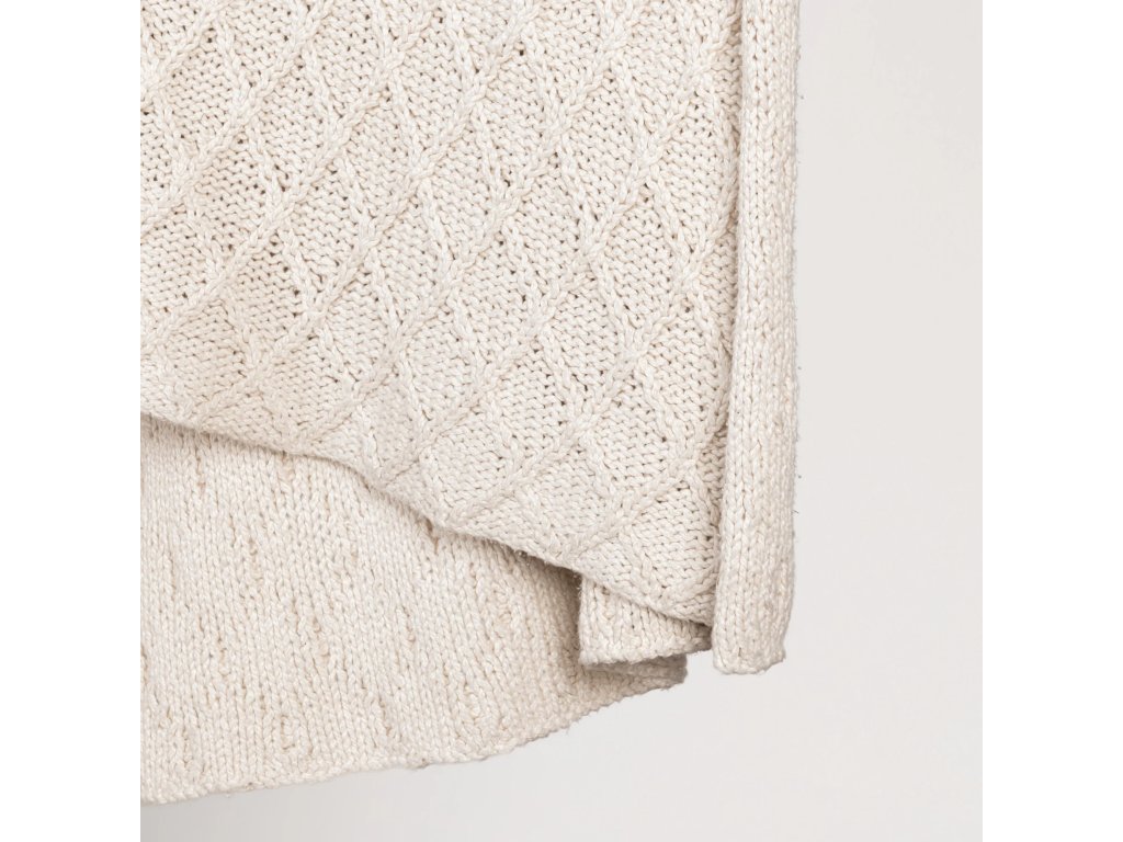 TC Catalina Throw 50x70 - Ivory - main image