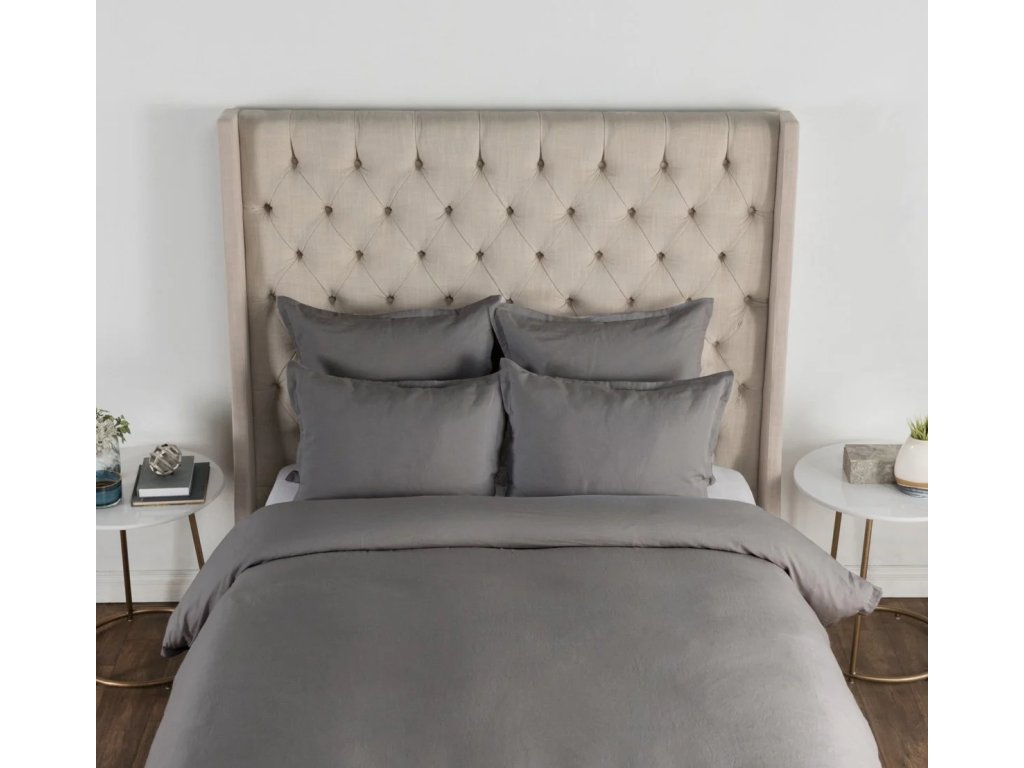 Arcadia Duvet Cover - Charcoal - main image