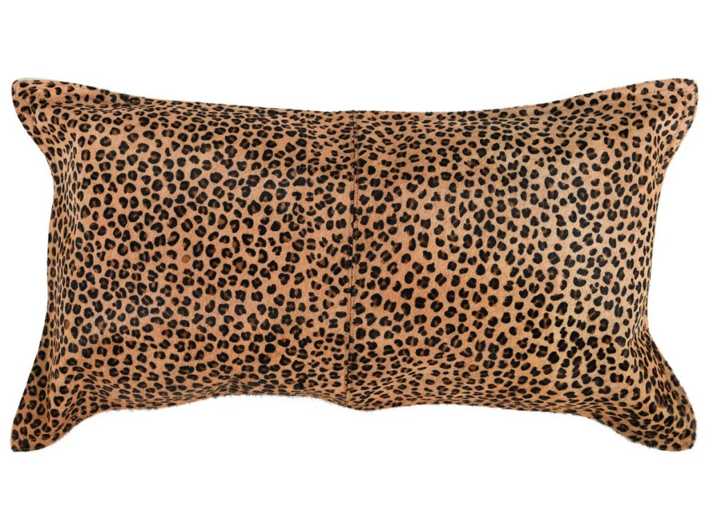 DV Leopard Hide Multiple Sizes - Camel/Black - main image