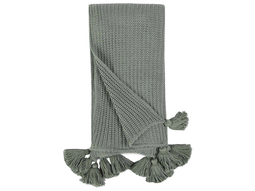 TC Veda 50x70 Throw - Sage - main image