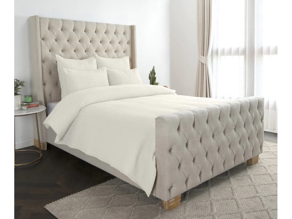 Danica Quilt - Bone - main image