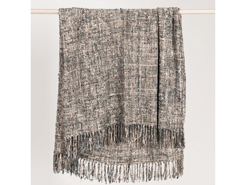 TC Porter 50x70 Throw - Blue Slate - main image